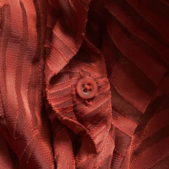 Coldwater Creek PXS red blouse - petite X-small - Picture 8 of 8